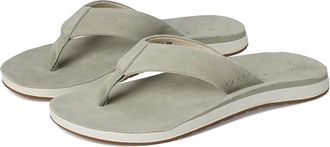Reef Ojai Classic Mens Sandals Sage Suede : 11 D - Medium, Leather/Rubber/Suede
