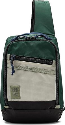Topo Designs Mountain Sling Bag Bags Forest/Bone White, Ripstop/Nylon