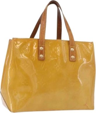 Louis Vuitton Pre-owned Vintage Hand Bag - Dames - Vintage Handtas - Beige - ONE Size - Leer - Vintage