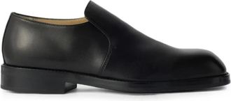 Christophe Lemaire Schoenen, Heren, Zwart, 43 EU, Leer, Formele Loafers van Glanzend Leer