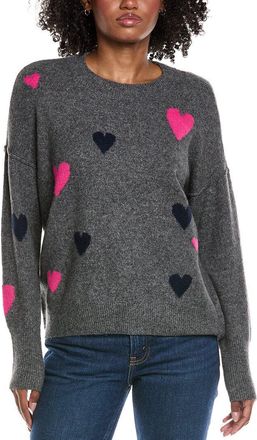 CeCe by Cynthia Steffe Heart Pattern Sweater