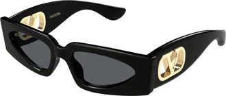 Valentino Sunglasses, female, Black, Size: 53 MM Vg0001S Sunglasses
