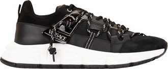 Versace Sneakers - Heren - Sneakers - Zwart - 45 EU - Leer - Schoenen