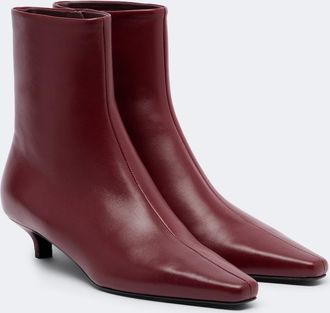Toteme Botines de piel