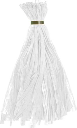 Generic Sagni Production Mesh - Onion Storage 40cm PE Loop Closing Tub Set 100 Pieces | Reusable Grocery Refrigerator Mesh Mesh, White, Fare riferimento alla 