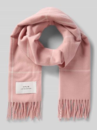 OPUS Schal mit Label-Detail Modell Avidane in Hellrosa, Größe 1