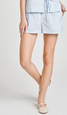 Wayf Tabitha Drawstring Shorts in Blue at Nordstrom Rack, Size X-Small