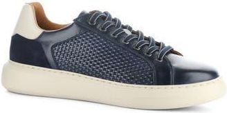 Ambitious 13450 Woven Low Top Sneaker in Blue Leather at Nordstrom Rack, Size 8Us / 41Eu