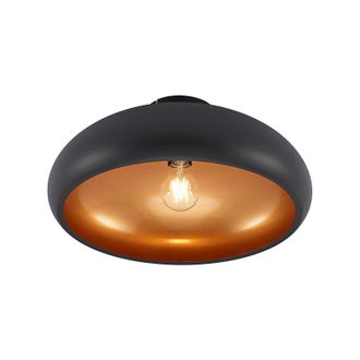 Lindby L&aacute;mpara De Techo gerwina En Negro Metal - Lindby