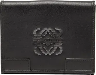 Loewe Black Leather Wallet (Bi-Fold) (Pre-Owned)