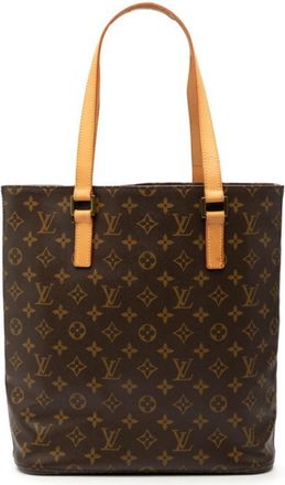 Louis Vuitton Brown Pvc Leather Tote Bag (Pre-Owned)