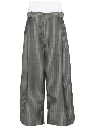 Hed Mayner Gelaagde broek - Grijs