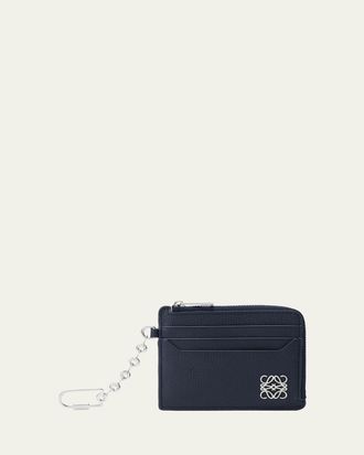Loewe Anagram Cardholder in Grain Leather