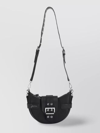Ganni buckle detail cross-body bag