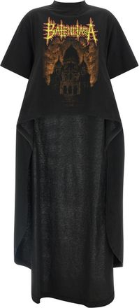 Balenciaga Black Sacr Cur T-Shirt