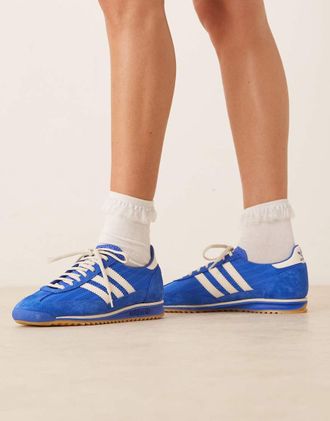adidas Originals SL 72 OG - Sneakers blu e bianche