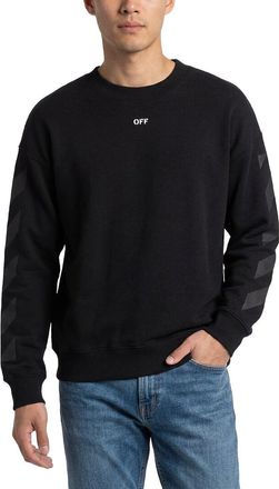 Off-white Off-White Virgil Diagonal Crewneck Sweatshirt