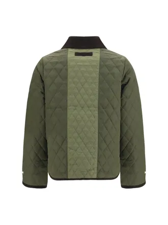 Barbour Womens Ainsdale Quilted Jacket Olive-Fern-Shad Classic Polyester Olive/fern/shad