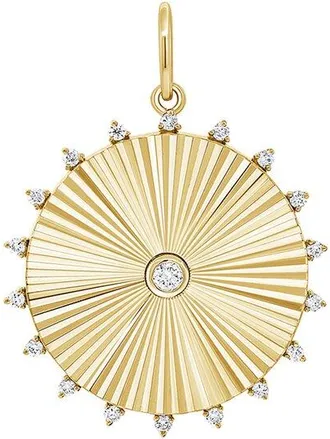 Sabrina Designs 14K 0.21 Ct. Tw. Diamond Charm Pendant