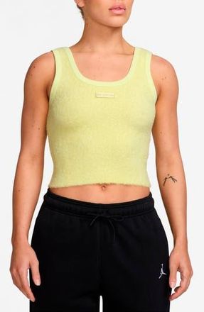 Nike Jordan Air Jordan Sweater Tank in Luminous Green/Zinnia/Green at Nordstrom Rack, Size Xx-Large