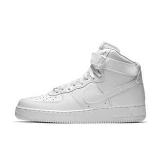 Nike Mens Air Force 1 High 07 Shoes in White | CW2290-111