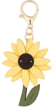 Leith Stuffed Sunflower Bag Charm in Yellow Multi- Gold at Nordstrom Rack