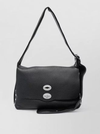 Zanellato pebbled leather shoulder bag