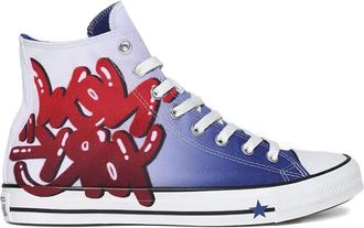 Converse Sneakers alte Chuck Taylor New York Graffiti - Blu