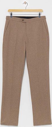 Jacamo Herringbone Tweed Regular Suit Trouser