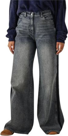 Nukus Nukus, Dames, Jeans, Blauw, Maat: M Denim
