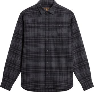 Woolrich Warren Checked Cotton Flannel Shirt