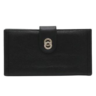 Bulgari Pre-owned Long wallet (bi-fold) - Dames - Vintage Accessoires - Zwart - ONE Size - Leer - Vintage