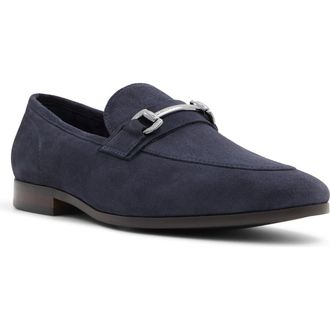 Aldo Mullberry Apron Toe Bit Loafer in Navy at Nordstrom Rack, Size 10.5