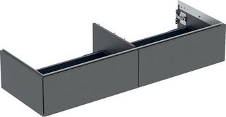 Keramag Keramag - Geberit One Mueble Bajo Lavabo Para Encimera, 2 Cajones