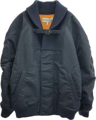 Loewe Giacca con colletto a coste anni 2010 - Blu