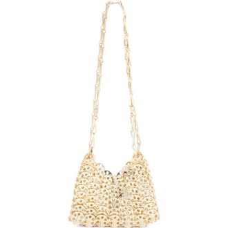 Paco Rabanne Nano 1969 Icon Shoulder Bag in P711 Light Gold at Nordstrom