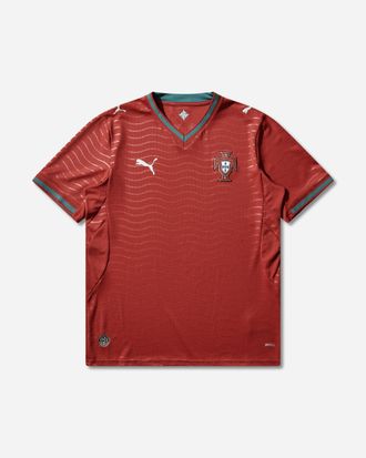 Puma Men s Portugal 2026 Home Jersey Club Red / Green Lagoon