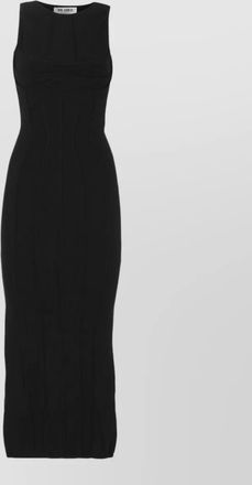 The Attico sleeveless cotton midi dress