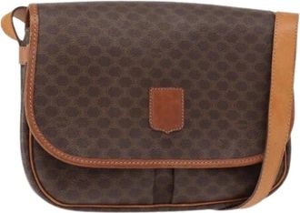 Celine Pre-owned Cross Body Bags, female, Brown, Size: ONE SIZE Pre-owned Vintage Plastic Cross Body Bag