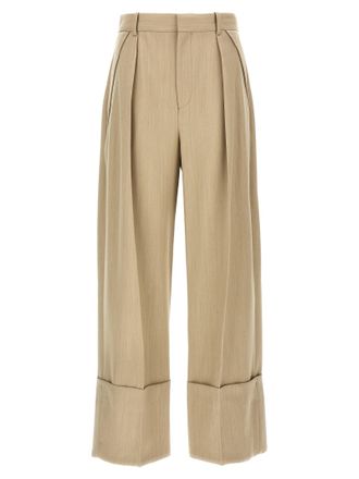 Victoria Beckham Maxi taucht Hosen auf