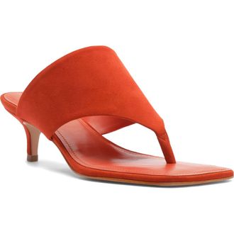 Schutz Sage Sandal in Orange Clay at Nordstrom, Size 7.5