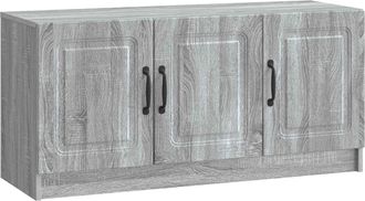 vidaXL Mueble De Tv Gris Sonoma 99 X 34,5 X 47 Cm Madera De Ingenier&iacute;a Vidaxl