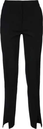 Jil Sander Pantaloni dritti in lana - Nero