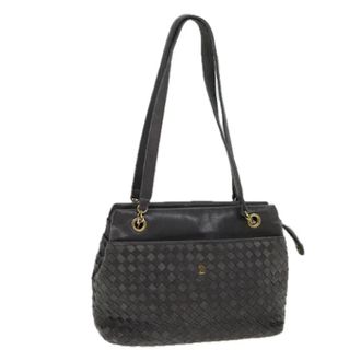 Bally Tweedehands leren schoudertassen - Dames - Pre-owned - Grijs - Maat: ONE Size Leer