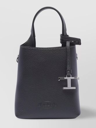 Tod's bucket micro leather shoulder bag