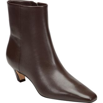 Marc Fisher Danai Kitten Heel Bootie in Dark Brown at Nordstrom Rack, Size 6