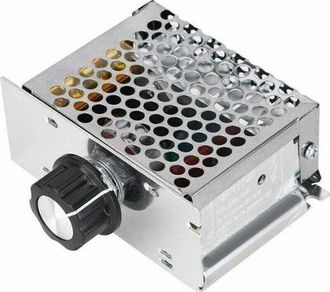 OEM Controlador De Velocidad De Motor De 220 V, Regulador De Voltaje Ca De 4000 W, Controlador De Velocidad De Motor El&eacute;ctrico, Rango De Voltaje Ajustable