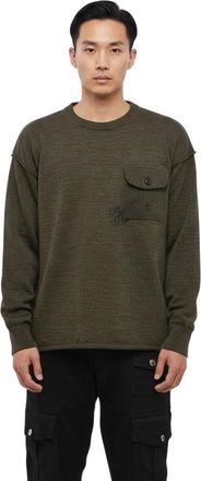 Dsquared2 Green Crew Neck Sweater
