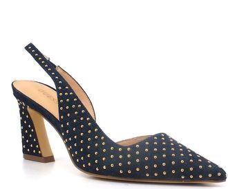 Guess Eden Sandal - Dames - Pumps - Blauw - 36 EU - Leer - Schoenen