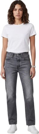 Levi's 501-jeans met 5 zakken en rechte pijpen voor dames (Porcini Haze)